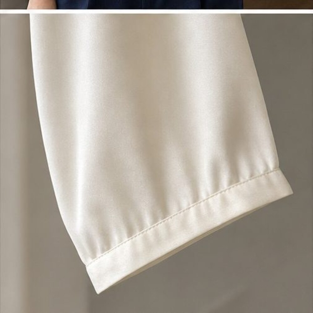 Ivory Wrap Blouse - Picture 5 of 6